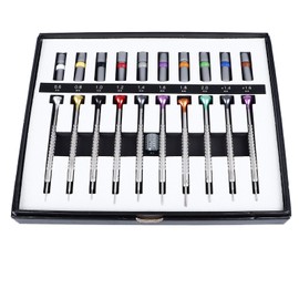 Watch Repair Screwdriver Set 0.6‑2.0mm Color Coded Replaceable Heads Micro Precision Screwdriver Set