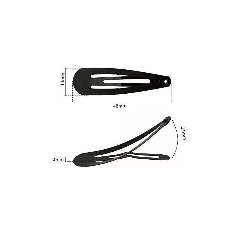 Yopay Pinzas Para El Cabello Antideslizantes Multicolor 200 Pzs