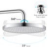 KES Rainfall Shower Head 10-Inch, Large Fixed Shower Head Only,