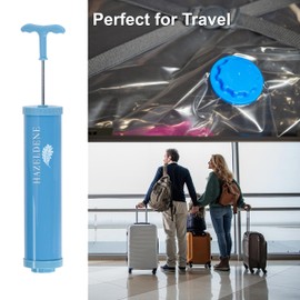 Hazeldene Vacuum Storage Bags | 6 Pack | Clothes Vacuum Storage Bags Large | Storage Bags for Clothes with Pump | Travel Storage Bag | Reusable | Extra Large