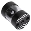 Black Computer Water Tank Built In Defoamer Cooling Reservoir G1/4