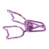 100pcs Cat Binder Clips Cute Cartoon Strong Clamping Force Metal