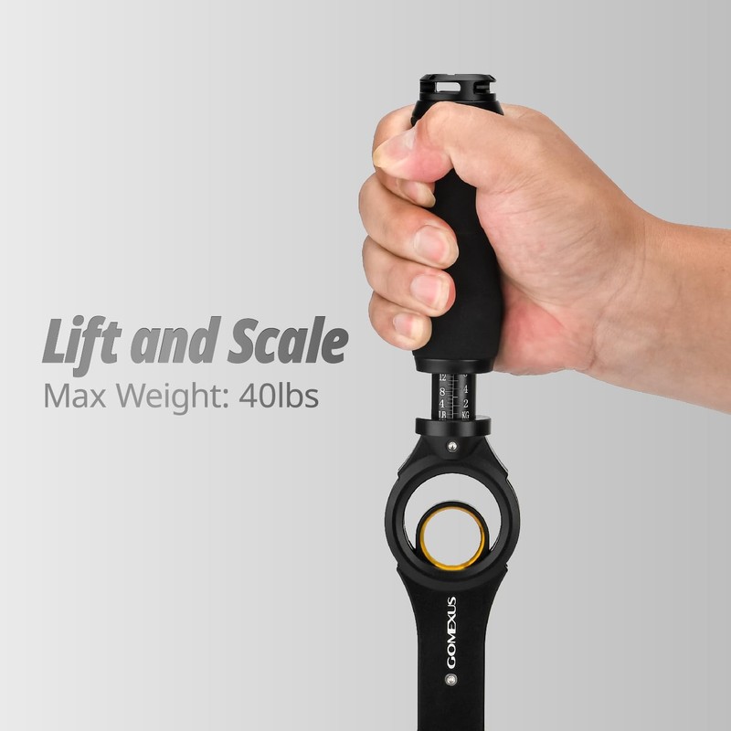 GOMEXUS Fish Grip Tools Lip Gripper 360 Fish Gripper Aluminium