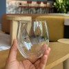 Oojami 40 Pack Stemless Plastic Wine Glasses 12 oz -