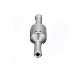 SUPERTOOL Non Return Valve 5Pcs Aluminum Alloy Valve One Way Vehicle Check Valve for Petrol, Water, Coolant, Oil (6MM)