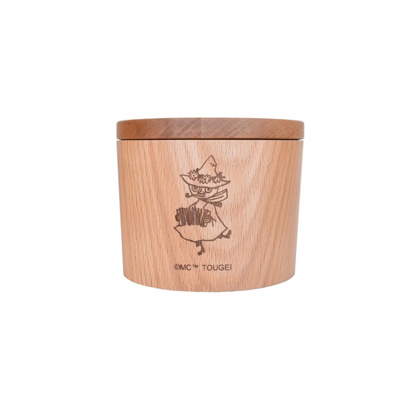 Rattan Gei Tougei Table Canister (Snufkin), Natural Wood, Moomin Series,