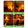 Eastiya Amber Sleep Light Bulbs: 3W Amber Warm Light Bulb