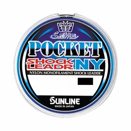 SUNLINE Salty Mate Pocket Shock Reader, NY 98.4 ft (30 m), Clear, No. 6