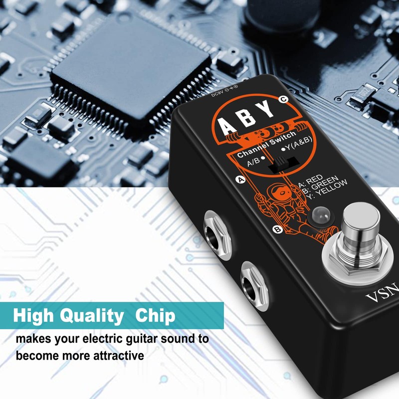 VSN ABY BOX Switch Guitar Pedal ABY Box Line Selector