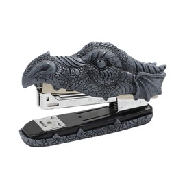 Operitacx 1 x Stapler for Taps Medieval Themed Gift Students Stapler Dragon Head Statue Stationery Heavy Tap Ornaments Office Supplies Crafts Resin