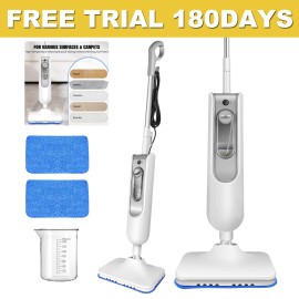 DAYPLUS 3500W All In 1 Steam Mop Floor Cleaner Carpet Washer Hand-held Steamer Upright