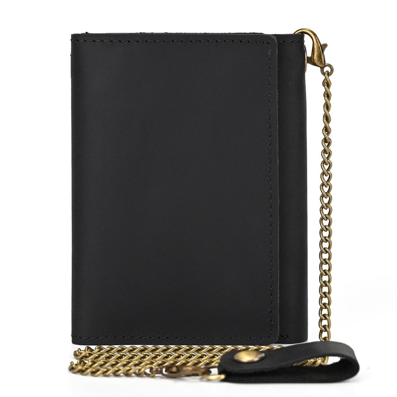 LUUFAN Men's Wallet Genuine Leather Thin Pocket Wallets for Men,