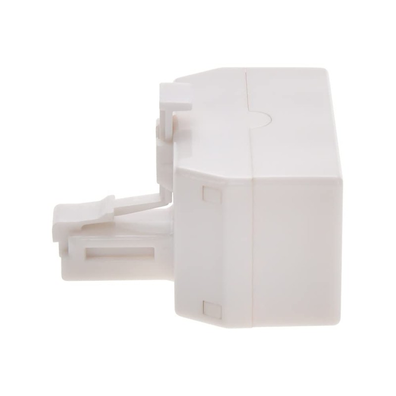 Installerparts RJ11 6P4C Line Splitter - Line1/Line2/Line1+Line2 - White