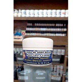 Crema De Sebo Bovino Manteca De Vaca Natural Arrugas Manchas