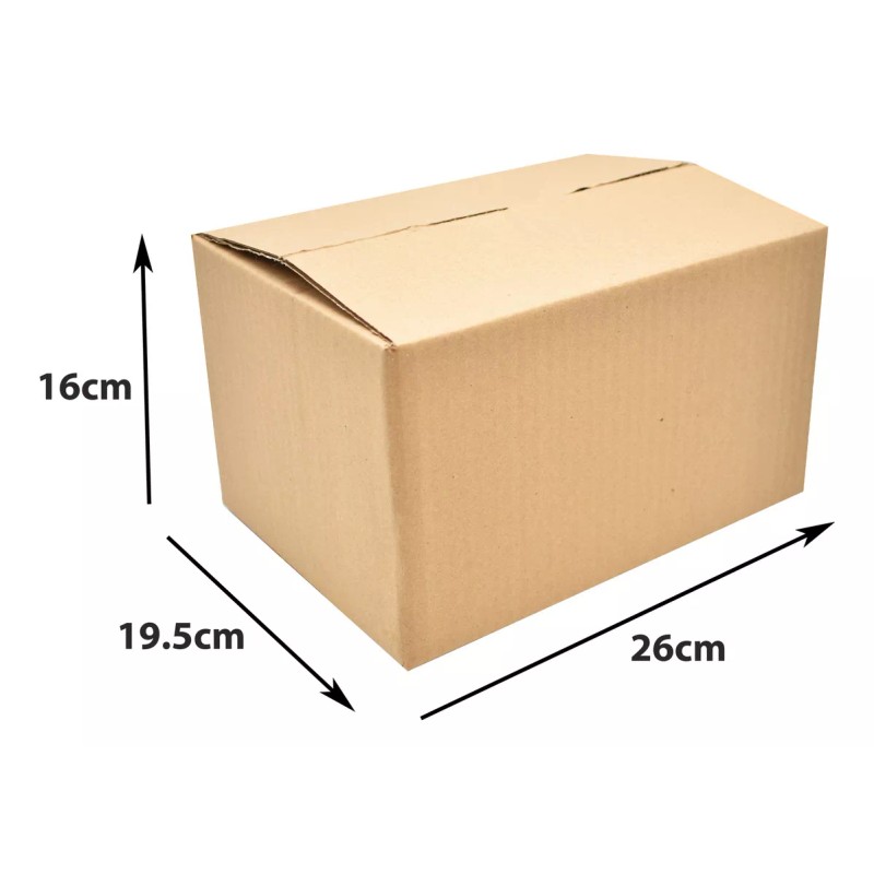 25 Cajas De Carton Para Empaque E-commerce 16x26x19 Ch1