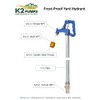 K2 Pumps LF 2' FP Yard Hydrant; L 4.25', Bury