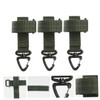 WOONEKY 3pcs Glove Storage Tie Camping Glove Leash Ski Gloves