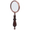 10X Metal Retro Reading Magnifying Glass Elderly Handheld Magnifier with