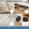 15 Pcs U Shaped Silicone Eyeglasses Nose Pads,Screw-in Glasses Nose