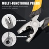 KHEARPSL 1800Pcs Wire Cage Clips and Pliers, Fencing Pliers Rabbit
