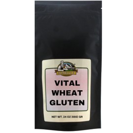Bakerdale Vital Wheat Gluten, 24 Ounce, Resealable Pouch