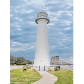 MI Puzzles Biloxi Light 500 Piece Jigsaw Puzzle - 24"x18" Interlocking Puzzle, Made in USA - Perfect Jigsaw Puzzles for Adults and Families