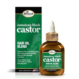 Difeel Superior Growth Jamaican Black Castor Premium Hair Oil 2.5 oz.