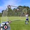 CLIUNT 4pcs Football Goal Shooting Target Disc, Football Training Equipment,