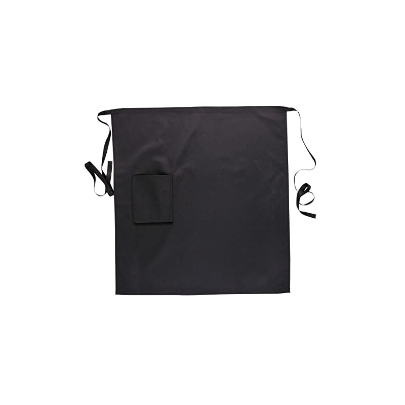 Portwest Unisex Waist Apron, Black, One Size