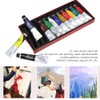 12 Color Acrylic Paint Set Hand Painted Wall Painting Pigment