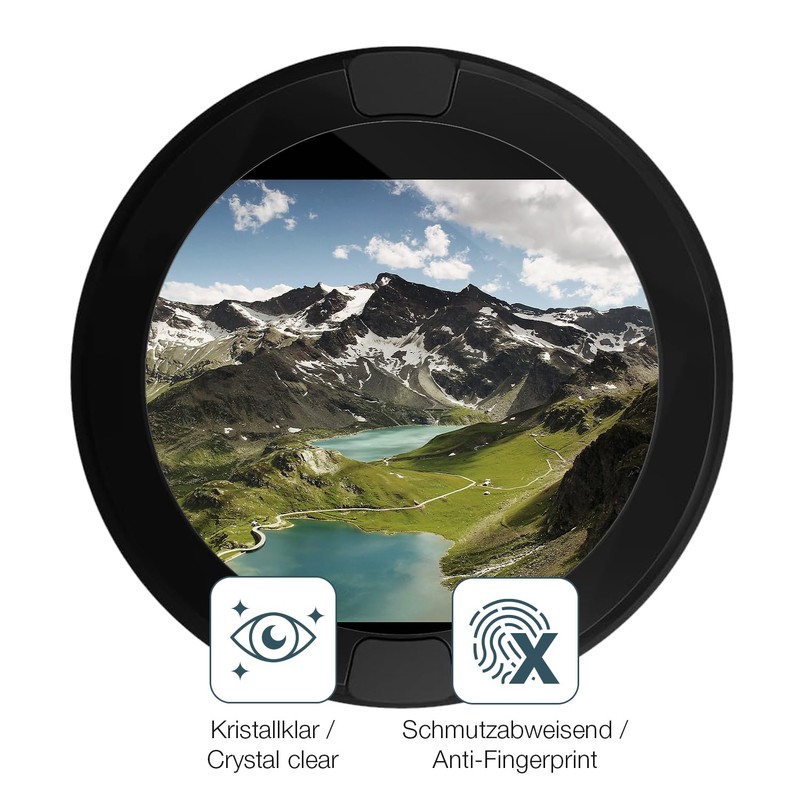 dipos I 2x Screen Protector 9H Clear Compatible with OOONO