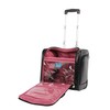 Kathy Van Zeeland Croco PVC Designer Underseat Luggage - 15