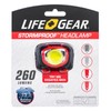 Life Gear Stormproof 260 Lumen COB Headlamp