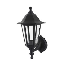 Sanelec, Farol de Pared, Colonial, Negro, Modelo 1232