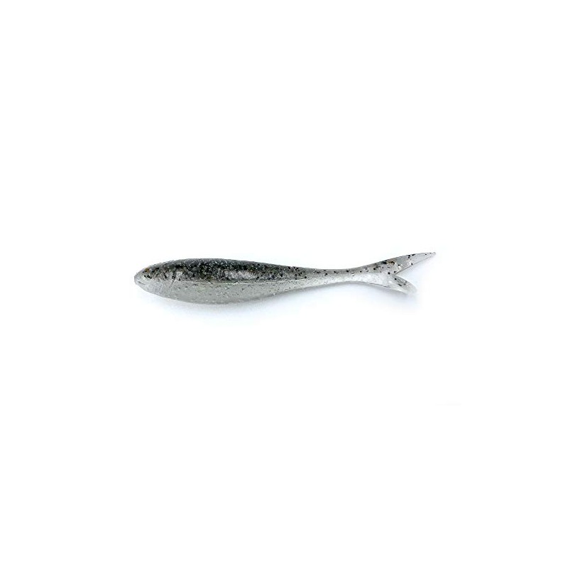 ism Worm Flatteris 3.5" #002 Smoke Shad
