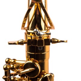 Sax Booster Accessory – Upgrade Your Sax Tone – Jazz Classical Saxophone Gear (Bird style)