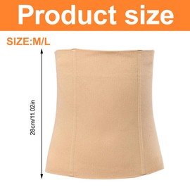 HAZMA 1 Piece Belly Belt After Birth, All-In-One Belly Belt Pregnancy, Belly Band After Surgery, Postpartum Belt for Women, Belly Band Pregnancy, Recovery Belt After Birth (Skin Colour)