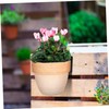 Outanaya 5pcs Metal Planter Wall Holder Hooks Durable Terracotta Pot