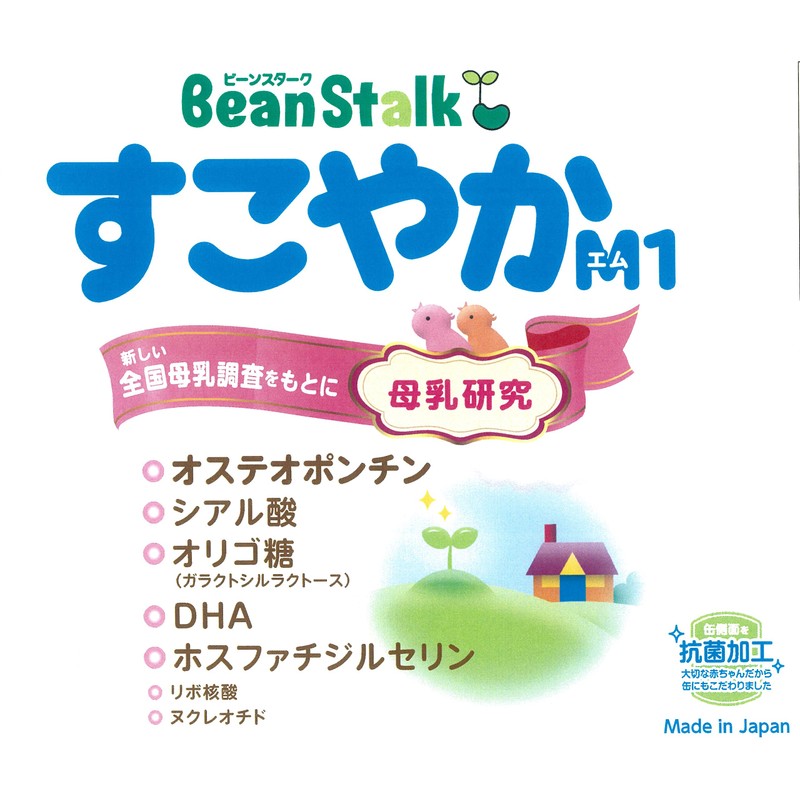 Snow Brand Bean Stark Sukoyaka M1 10.6 oz (300 g)