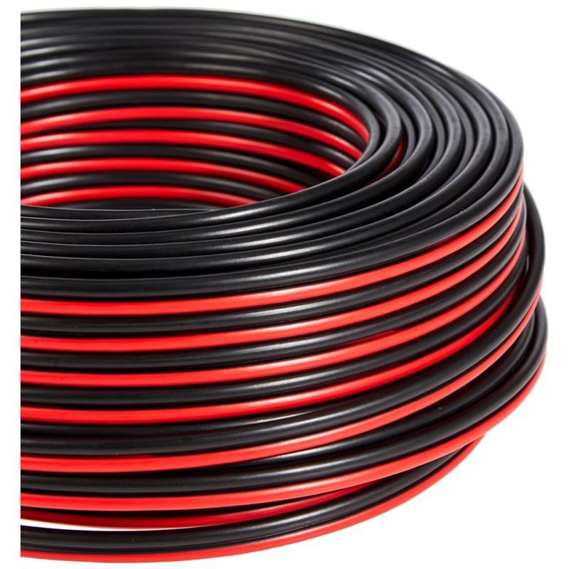 Goobay 67733 Speaker Cable Red/Black CCA, 25 m Cable Length