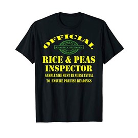 Jamaican Dish Rice And Peas Vegan Food Lover Funny Saying T-Shirt