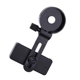 FELTECHELECTR Adjustable Phone Telescope Adapter Clamp for Photography Clip for Smartphones with Microscopes and Telescopes Explore and Micro Worlds
