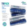 Opticlear® Tripack Limpiador de Lentes antiempañante 3 Piezas calidad premium,