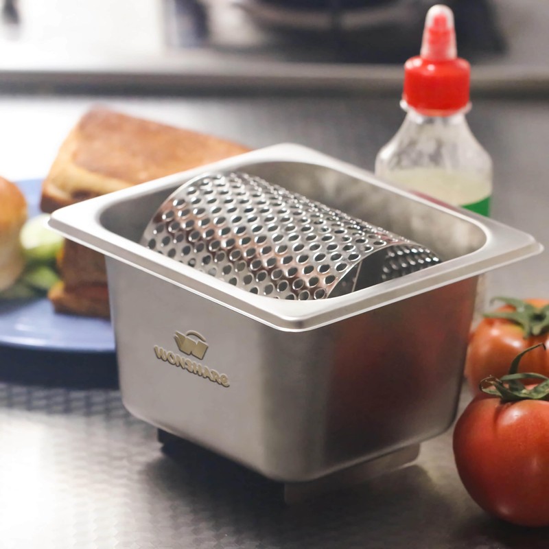 W WONSHARE Butter Roller,304 Stainless Steel Butter dispenser for bread,