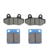 Front and Rear Brake Pad, Motorcycle Brake Pad Disc Brake