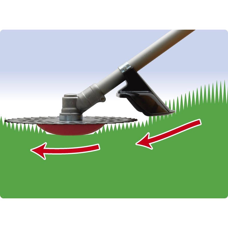 Takagi Kumaru Free Stabilizer Spinner for Grass Trimmers, Red