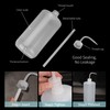 Axigundaone 6 Pcs Plastic Tattoo Wash Bottles Clear, 1000ml/34oz Plastic