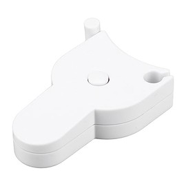 Haofy Cinta Métrica Suave con Escala Doble para Medir la Circunferencia Corporal con Precisión, Herramienta de Retracción Automática para Seguimiento 