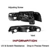 JSBOYAT 4pcs Headlight Assembly Fit for 1999-2002 Chevy Silverado 1500