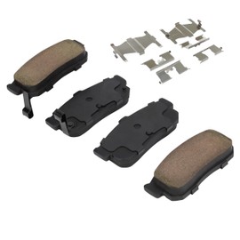 QUALITY-BUILT Black Series Ceramic Rear Brake Pads (1003-0540C) Replacement for 1991-2010 INFINITI/Nissan (Altima/Altra EV/Aprio/G20/I30/Maxima/Sentra)
